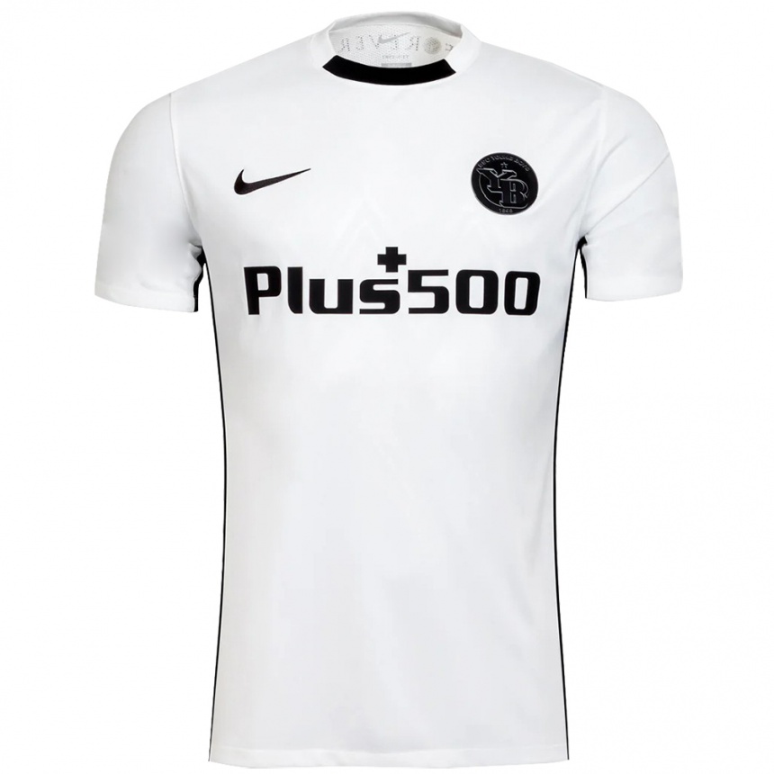 Men Football Meschack Elia #15 White Black Away Jersey 2024/25 T-Shirt