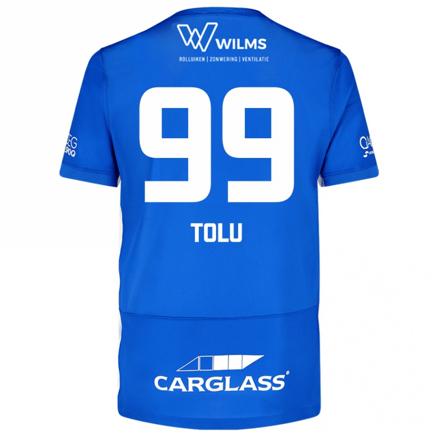 Women Football Tolu Arokodare #99 Blue Home Jersey 2024/25 T-Shirt