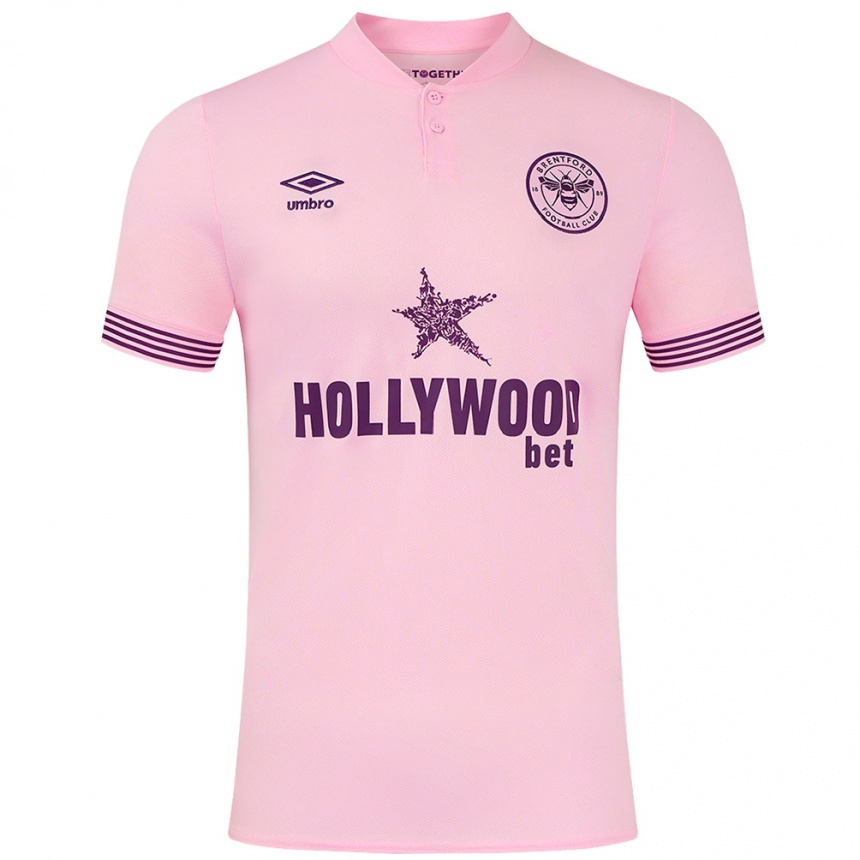 Women Football Fabio Carvalho #14 Pink Away Jersey 2024/25 T-Shirt