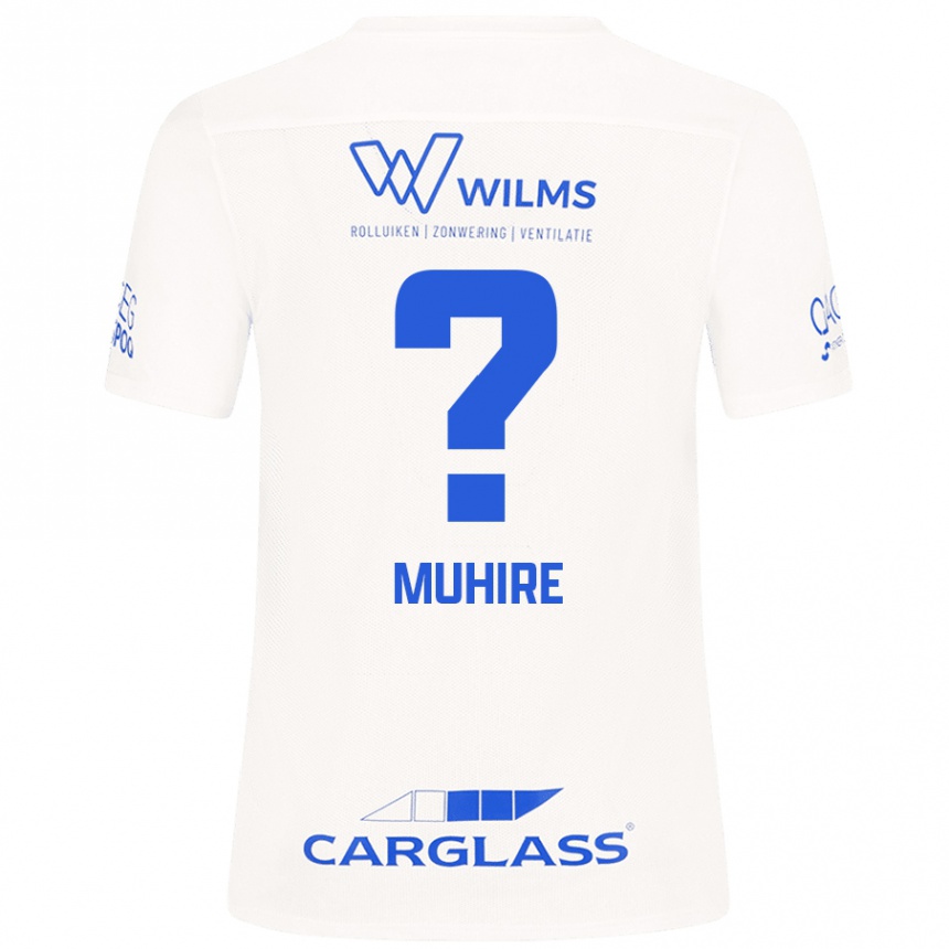 Women Football Ian-Confiance Muhire #0 White Away Jersey 2024/25 T-Shirt